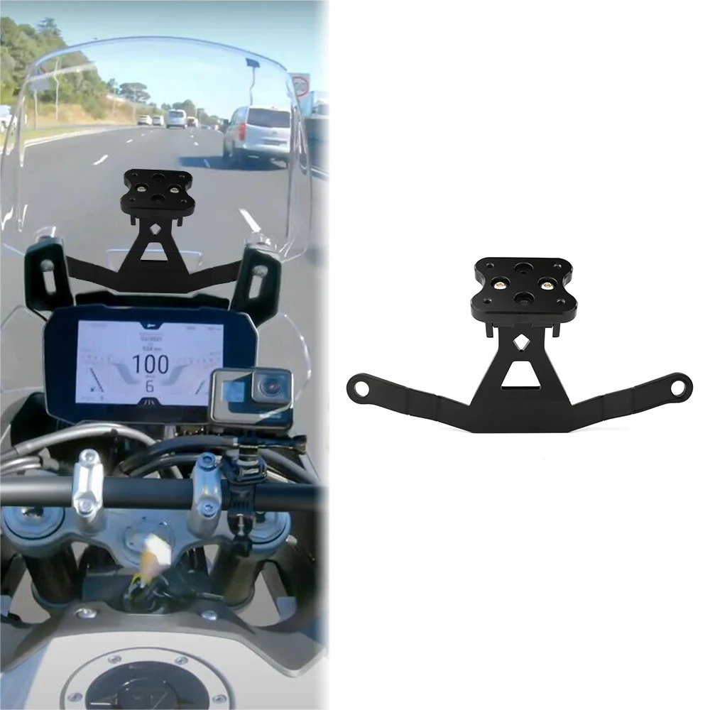 

Motorcycle Navigation Phone Mount Bracket Windshield GPS Phone Holder Tiger 850 Sport Tiger 900 GT Low/Pro/Rally Pro For Triumph