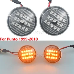 2Pcs For Punto 1999-10 For Doblo 2001-05 for Fiat Punto 188 MK2 1999-12 Dynamic LED Indicator Side Marker Turn Light Signal Lamp