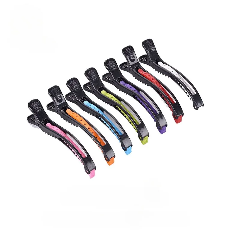 

6 шт./цветные пластиковые заколки для волос