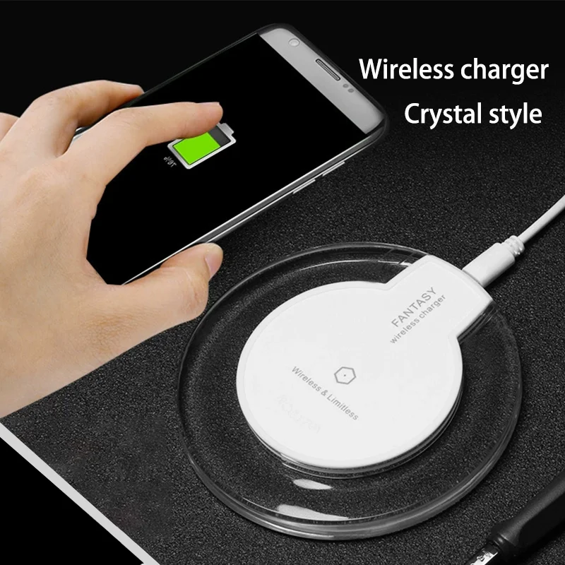 Induction Fast Wireless Charger Pad For Samsung Galaxy S23 Xiaomi iPhone 15 14 13 12 Pro Max Wireless Charging Station Chargers