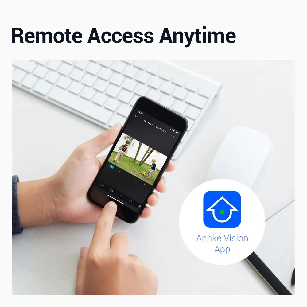 ANNKE 4CH 5MP DVR نظام الكاميرا الأمنية 4 قطعة 1080p HD في الهواء الطلق TVI CCTV كاميرا مراقبة #5