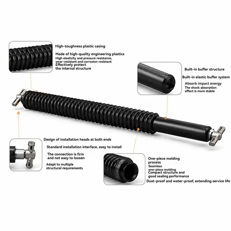 Hydraulic Support Rod Bracket 39.5CM For Sea-Doo RXP-X 260 300 325 350 12-26 Jet Ski Storage Compartment Telescopic Rod