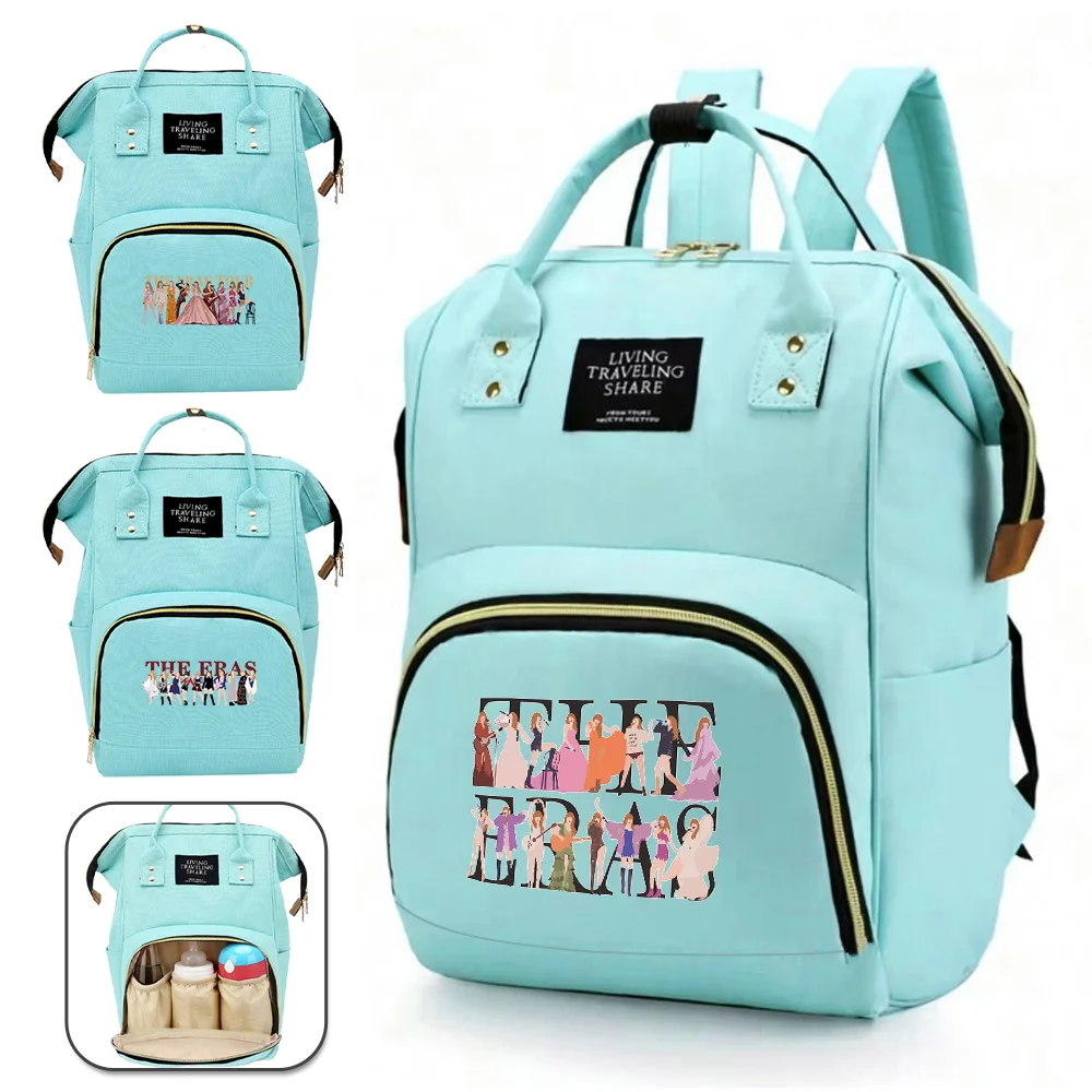 

Mommy Backpack Large Capacity Protable Mommy Diaper Backpack for Outing Nappy Changing Bag Eras Series with Compartments Bags