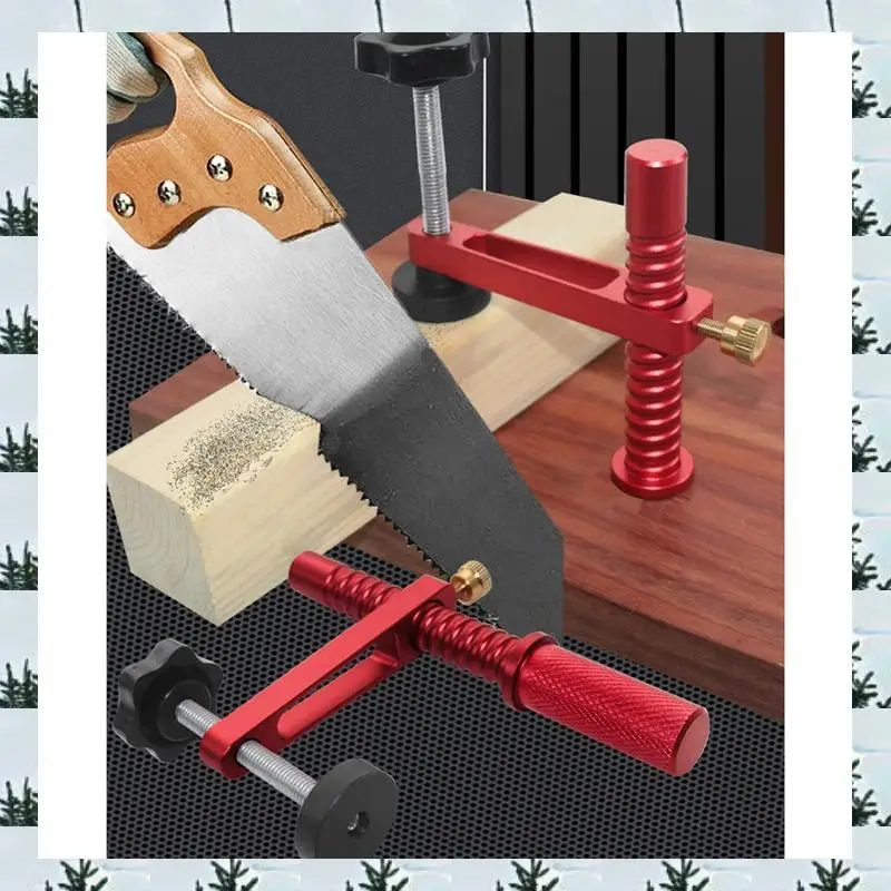 

ABLG 2 шт. скамейка для собак, зажимы для отверстий для собак для деревообработки, регулируемый быстродействующий зажим для собак из алюминиевого сплава для стола MFT