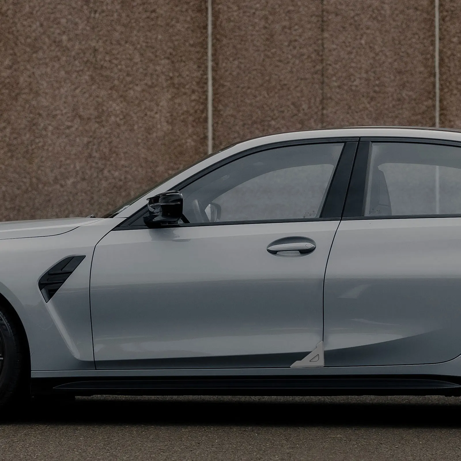 4 Pcs Car Door Anti-collision Sticker Doors Strip Sill Protector Automotive Edge Guard Edges Guards Protectors Reflective Baby