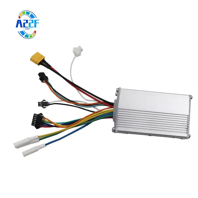 

A22F-36V-60V QS-S4 Thumb Throttle LCD Display Meter Kit+48V 800W Controller Accessories For Zero 8 9 10 8X 10X Electric Scooter