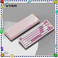 Feker JEET65 Magnetic Switch Mechanical Keyboard Wired Gaming Keyboard Custom 8000Hz Polling Rate 0.01RT Aluminium Keyboard Gift