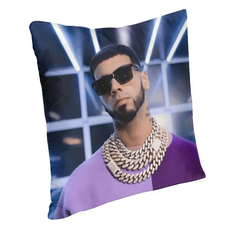 Latin Urban Music Anuel AA Pillow Case Home Decor Fashion Cushion Decoration Salon Square Pillowcase