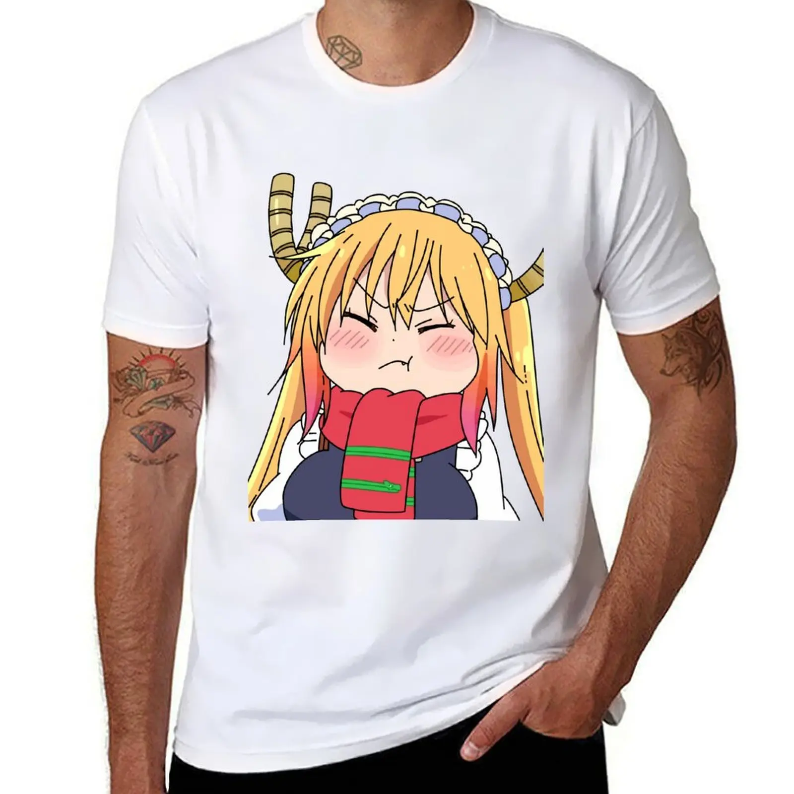 

Maid Dragon- Cosy Tohru T-Shirt Funny t-shirt boys whites custom shirt animal prinfor boys Men's t shirts