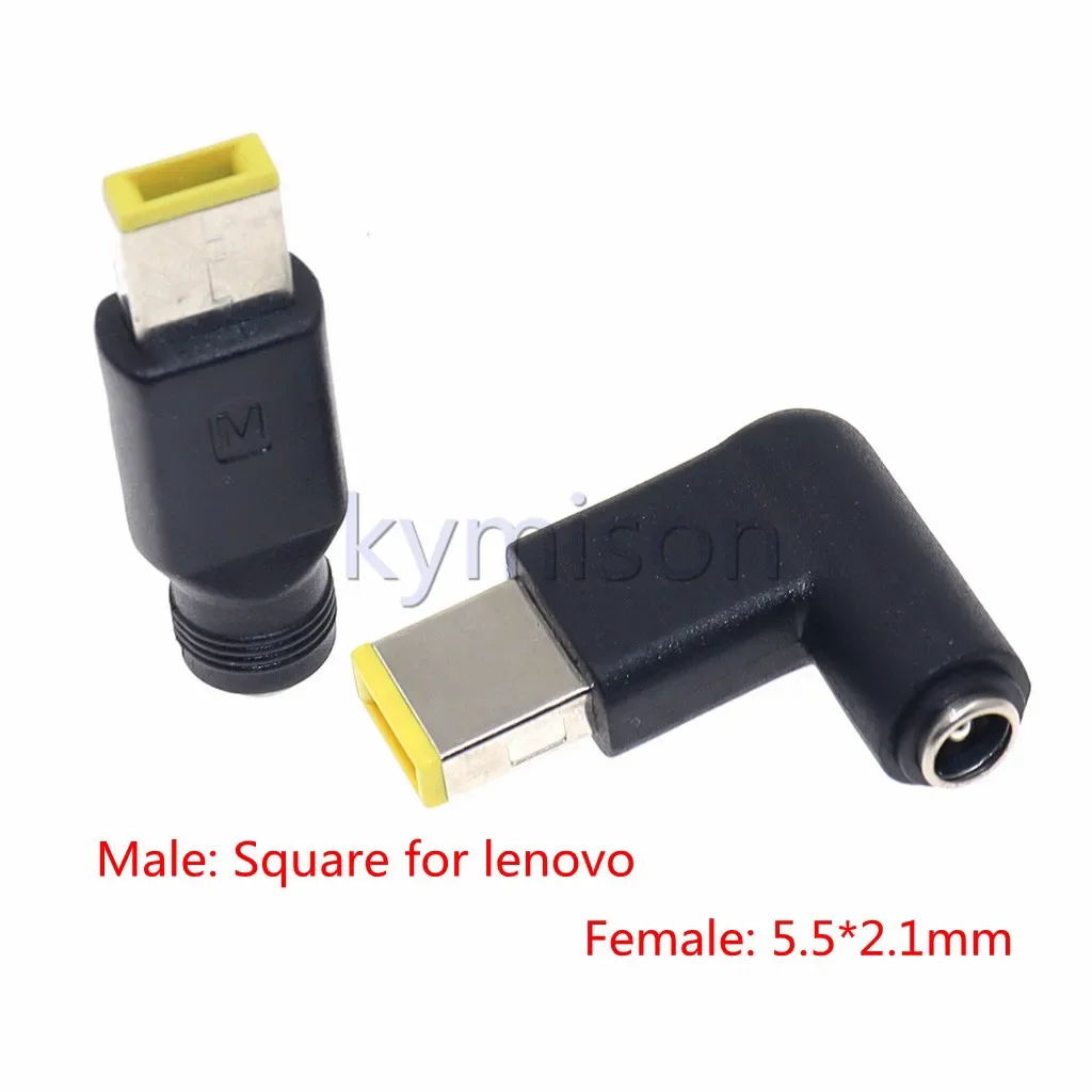 Adaptor daya DC 5.5x2.1mm steker persegi adaptor catu daya komputer untuk lenovo ThinkPad Ultrabook X230S/S3/S5/X1/E431