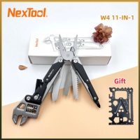 NexTool W4 11-in-1 Multi-Tool Wrench Pliers Outdoor Camping Folding Tool Multi-purpose Portable Tool for Vehicle Electricians