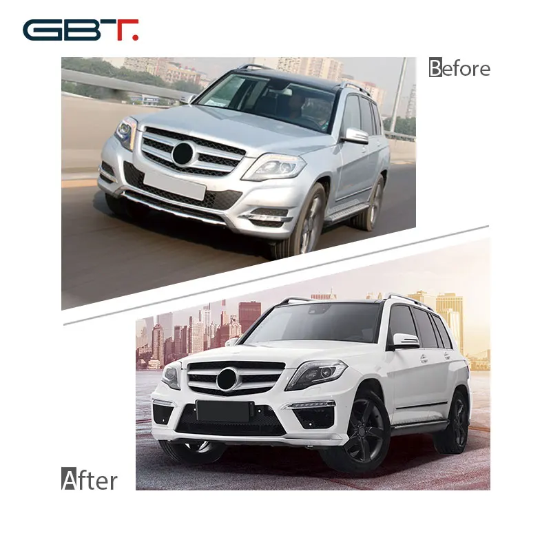 GBT - Fast Shipping upgrade kits glk amg bumper facelift for mercedes w166 Bodykit