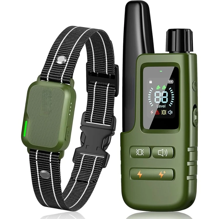 Dog Shock Collar - 3300FT Dog Training Collar with Remote Innovative IPX7 Waterproof with 4 Training Modes, Rechargeable