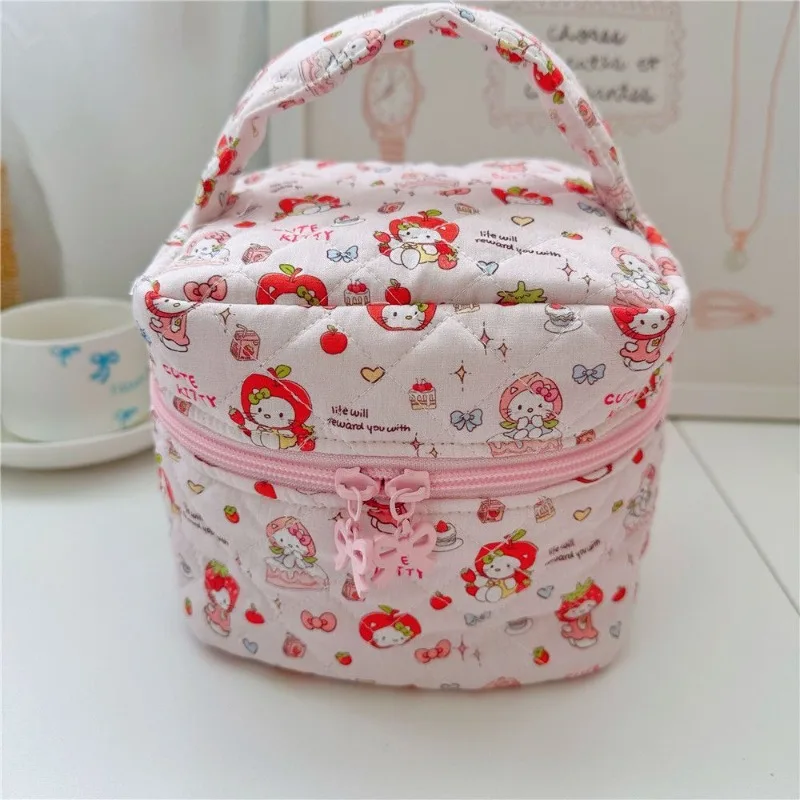 

Fashion Makeup Bag Zipper Cosmetic Pouch Cartoon Light Cosmetic Bag Travel Makeup Bath Handbags Portable Toiletry Organizer
