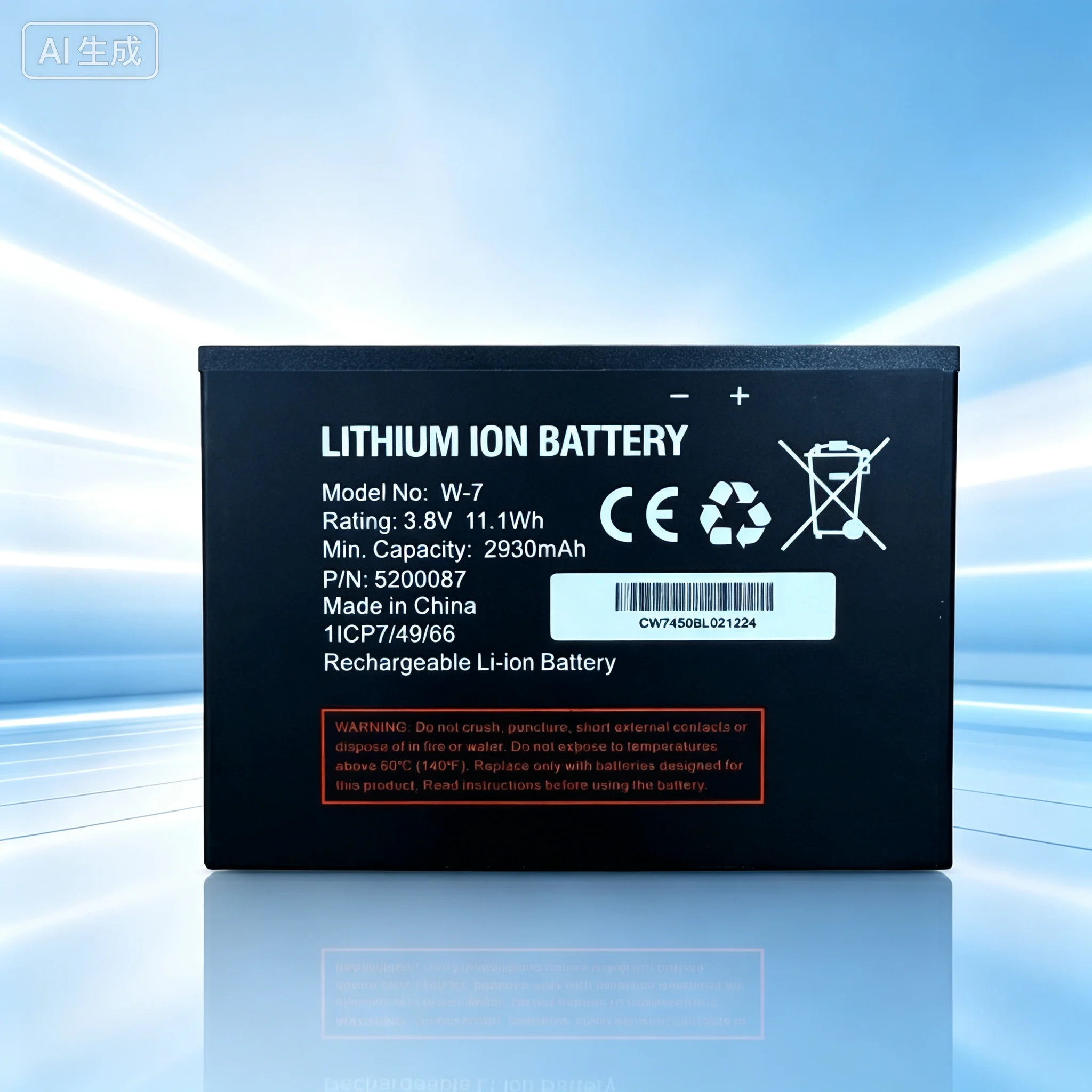 Lithium Battery for NETGEAR Aircard AC790S AC810S Sierra Wireless W-7 Router  5pcs