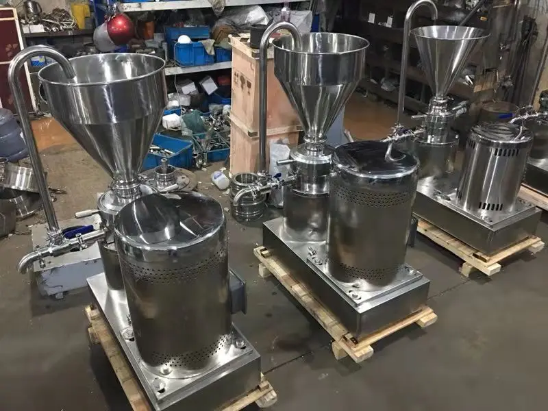 Manufacturer Food Grade  Grinding Machine for Almond & Peanut Butter & Spice & Mayonnais Colloid Mill
