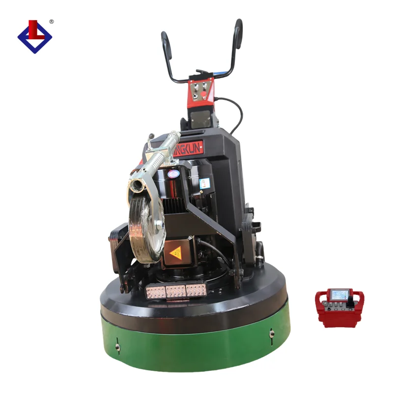 

LONGSHUN GX90 High Efficiency Concrete Grinder Automatic Remote Control Planetary Disk Floor Polisher With Gear Core Components