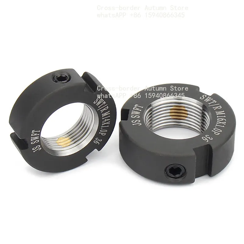 Precision Lock Nut Type R, Radial Lock 17/1824 Machine Tool Screw Retreat Anti-Loose Round Nut and Cap