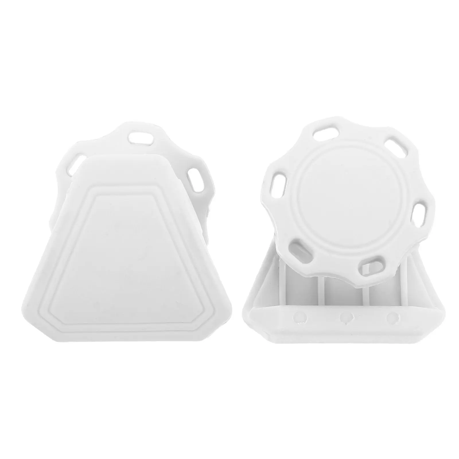 2Sets Football Visor Clamps Nylon Visor Fasteners with Screw Nut System for Intense Gameplay Stable Attachment Rugby