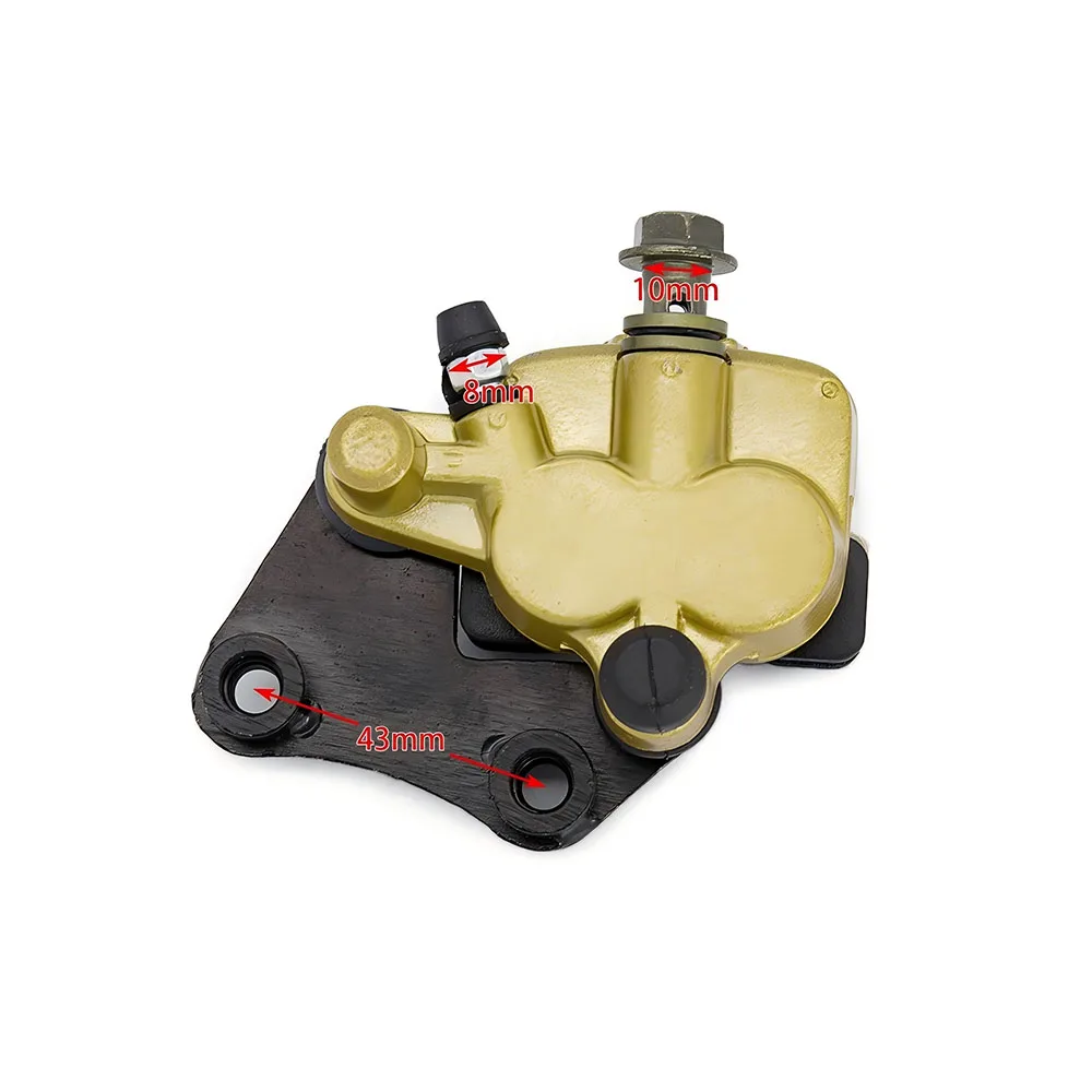 Front or Rear Hydraulic Brake Caliper Bracket Twin Piston for 50cc-125cc Motocross  BBR TTR CRF 50 XR Apollo Motorbike