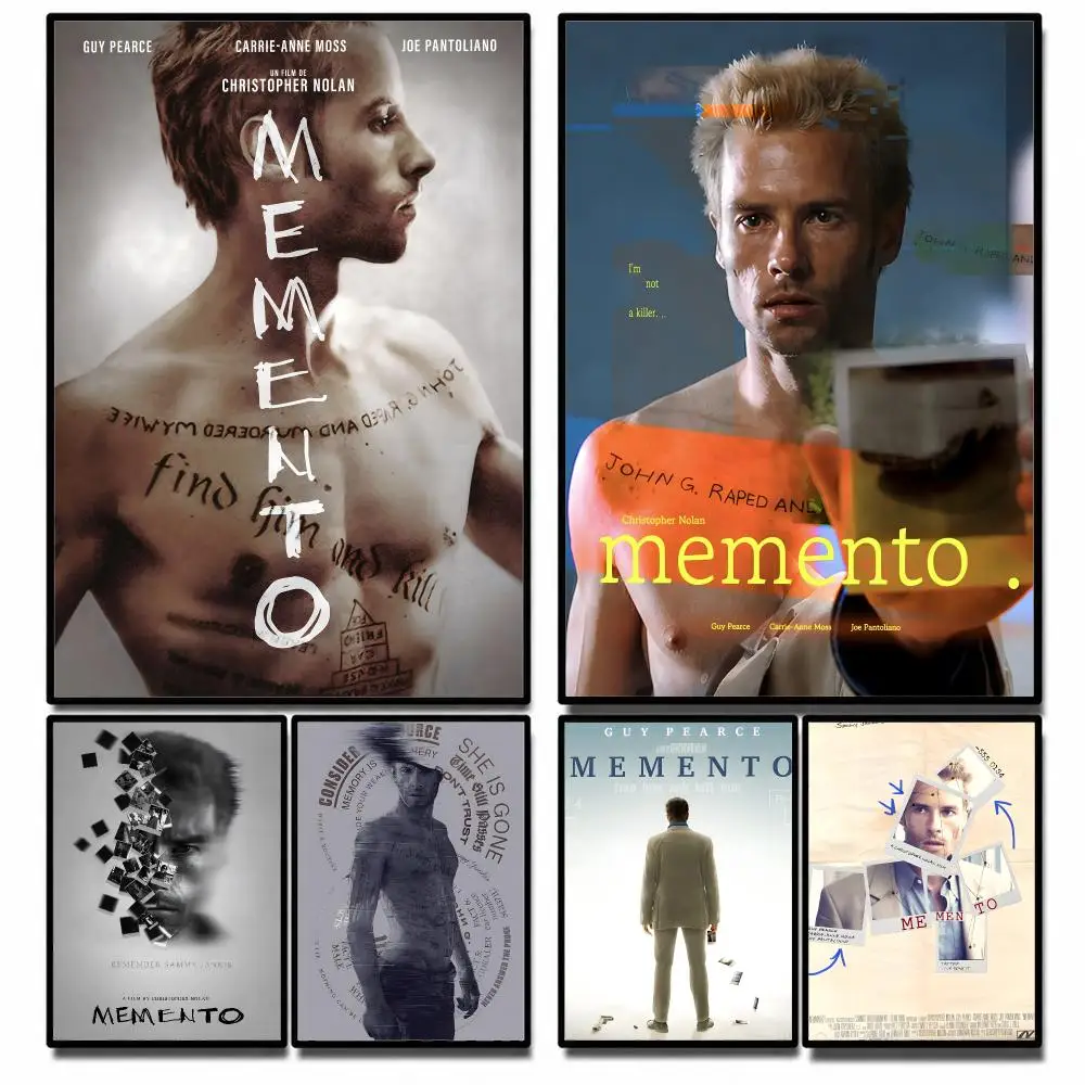 Movie Memento Poster High-definition poster stickers, suitable for bedroom, living room, home decoration