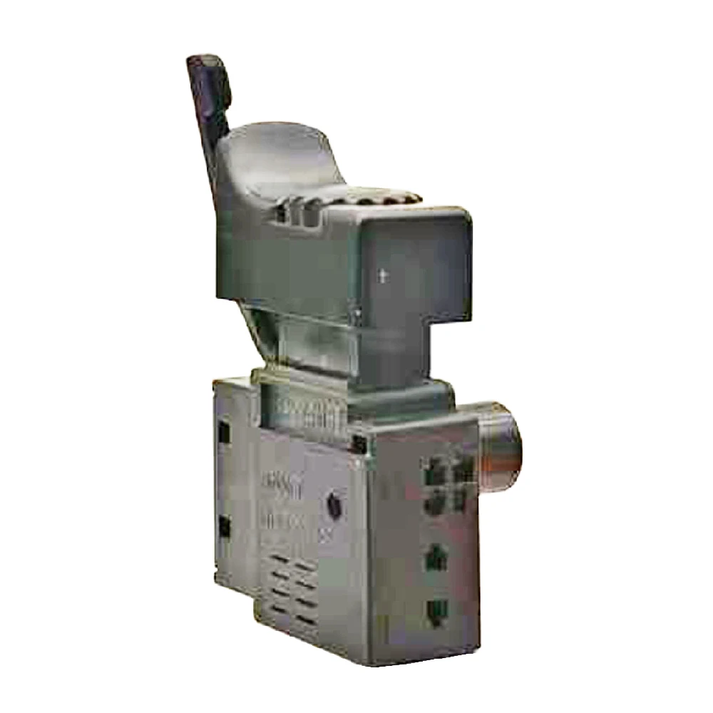 FA2-4/1BEK Black 6A 250V Electric Drill Speed Control Trigger Button Switch Trigger Switch With Small Light For Power Tools