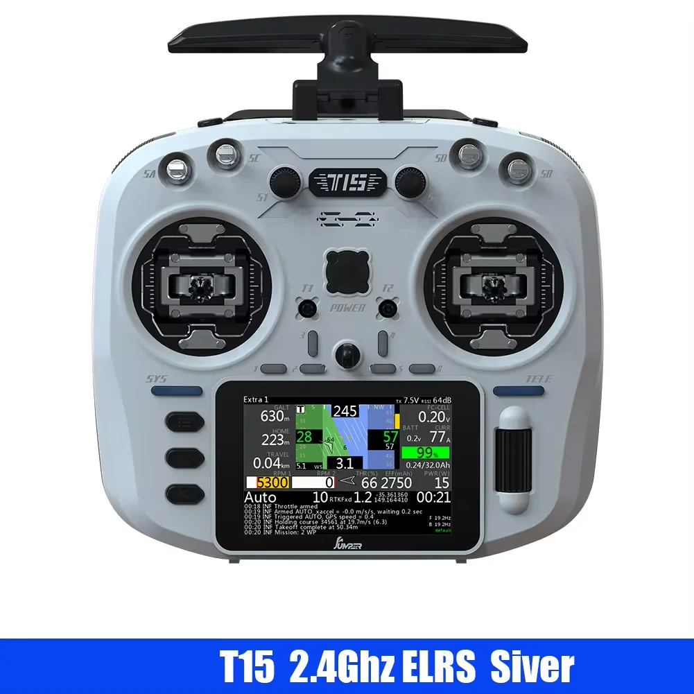 البلوز t15 Elrs 2.4ghz FPV راديو تحكم EDGETX/ELRS لطويلة المدى RC الطائرة بدون طيار وظيفة كاملة FPV تحكم عن بعد ل RC FPV #6