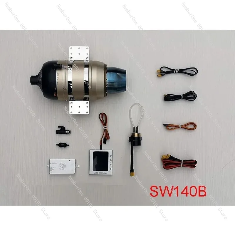 

Турбинный двигатель SW140B 14 кг, бесщеточный, для радиоуправляемых турбинных самолетов, надежная силовая установка для моделей самолетов