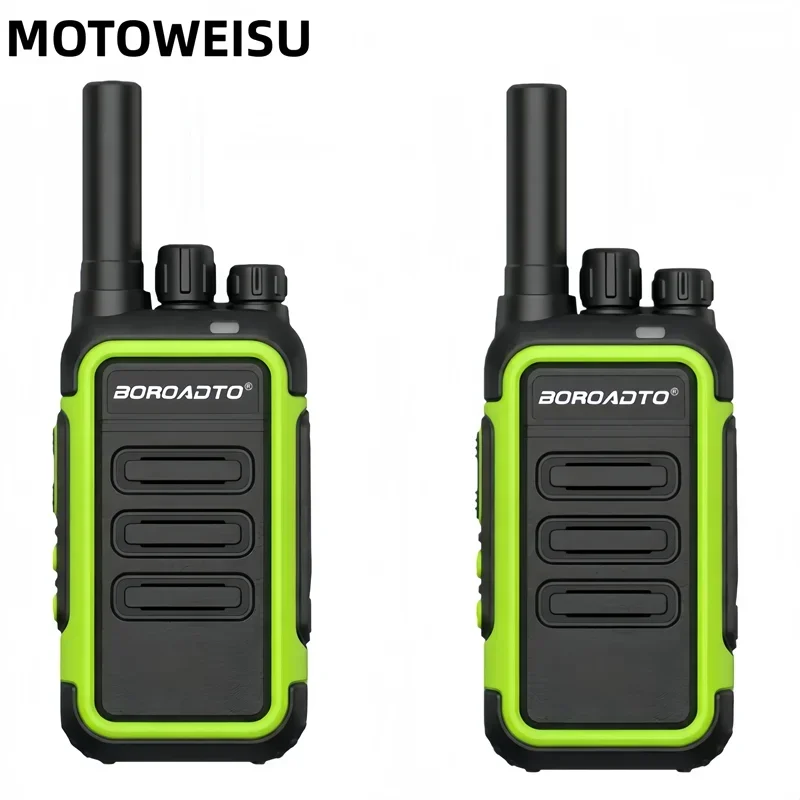 Best Sales Portable Long Range Walkie Talkie Handheld Two Way Radio Mini Communication Device for Camping Trip