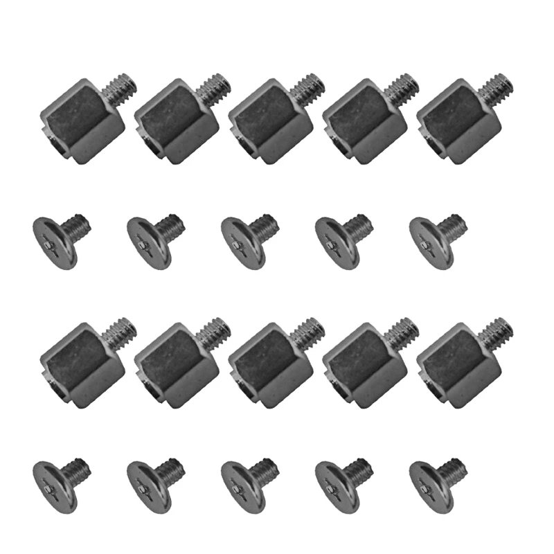 10 Set Hand Tool Mounting Kits Stand Off Screw Nut for A-SUS PC Laptop M.2 SSD Motherboard Solid Screw