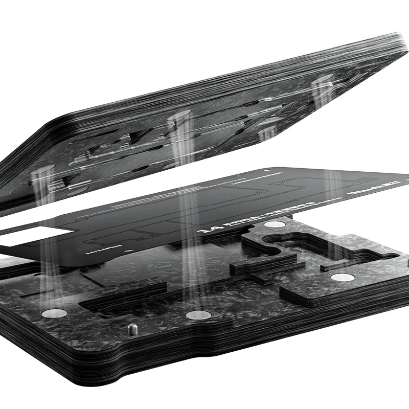 QianLi الإطار الأوسط Rebيعادل منصة حامل اللوحة الأم بغا rebيعادل الاستنسل لسلسلة iPhoneX-16PM أداة إصلاح اللوحة الأم #6