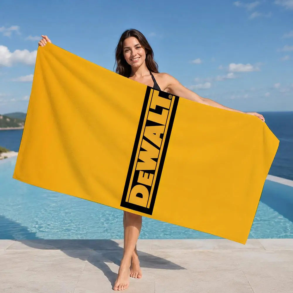 DeWalt Towel ultra-fine fiber quick drying absorbent towel, beach swimming vacation beach towel