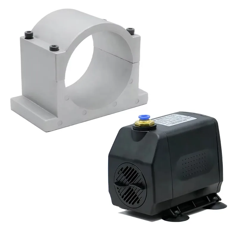 

High Quality Water Cooled Diameter 125 5.5 KW 5500W 380v Forstone ER25 4 Bearings Round Spindle Kit With 7.5kw VDF For Cnc