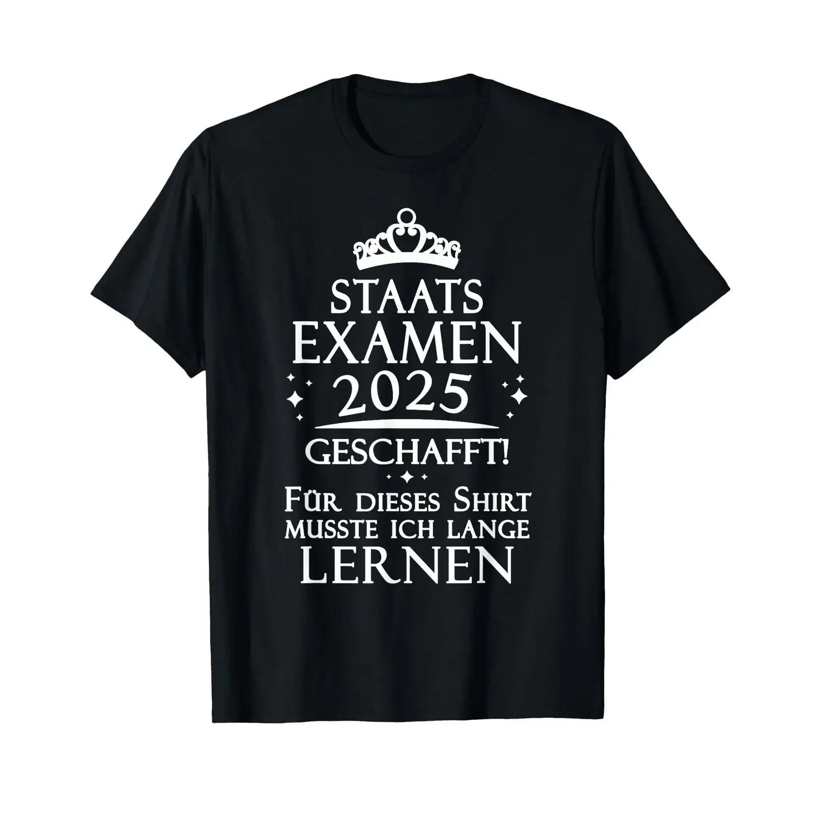 State Exam Graduation T Shirt vintage Washed Soft Top For Everyday Wear Versatile Stretched Slightly fashion designer clothes