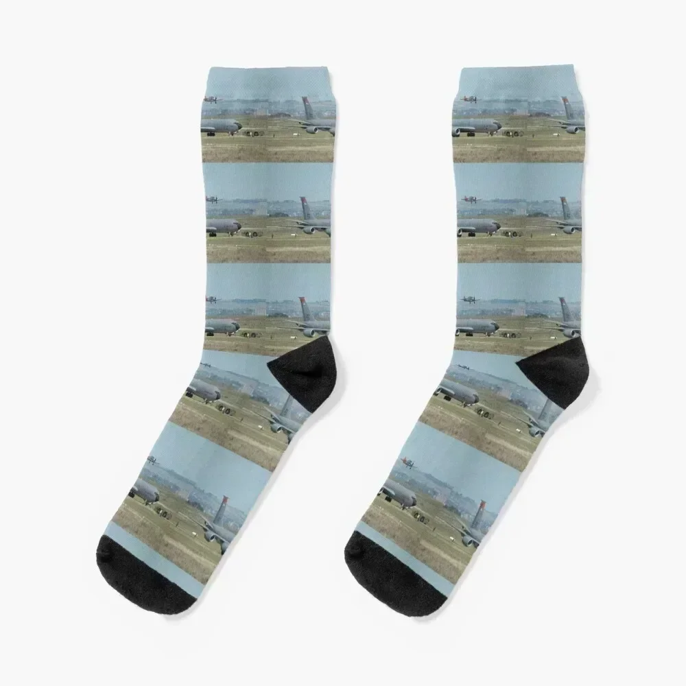 

Harvard & KC-135 @ Avalon Airshow 2011 Socks new in's short custom Socks Man Women's