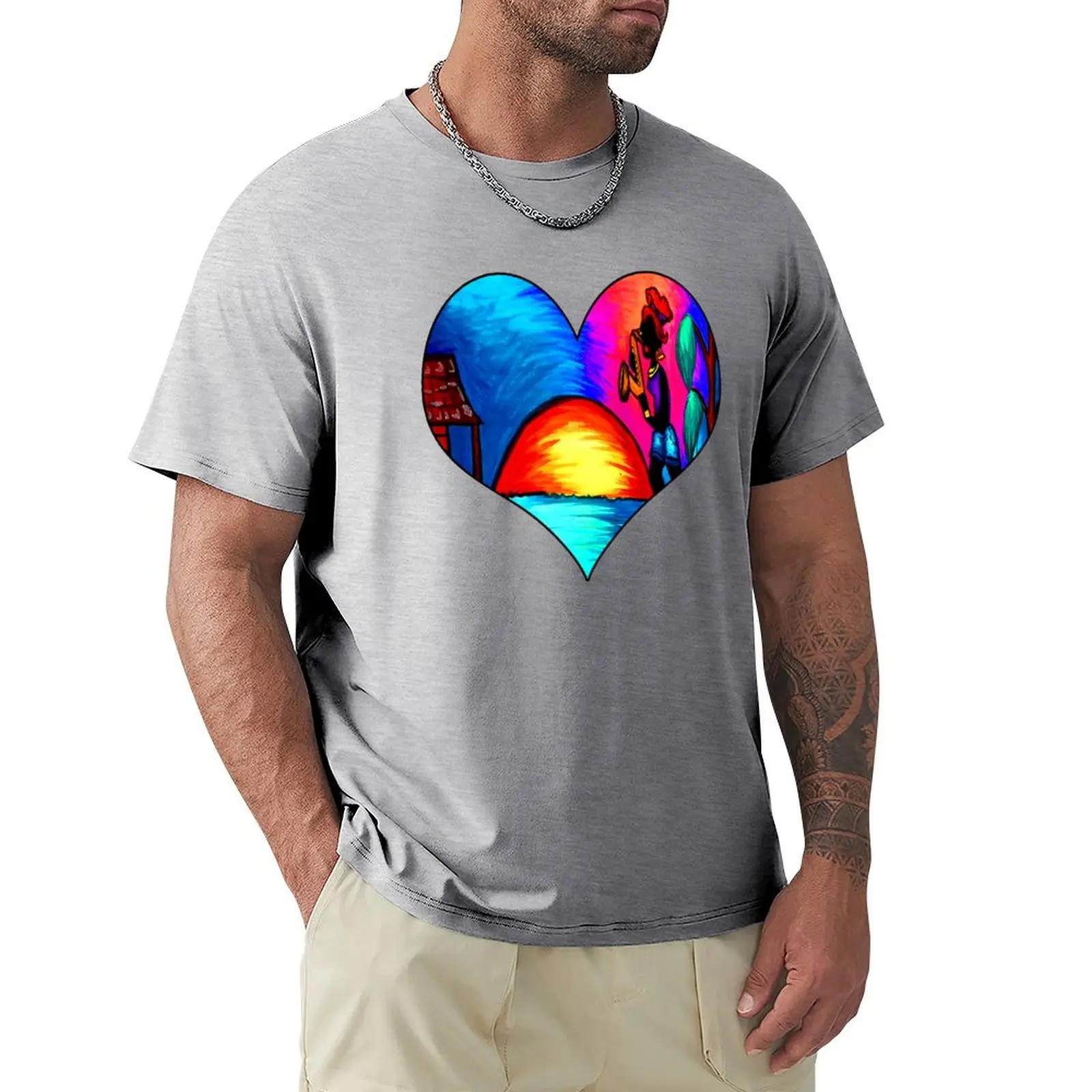 Swamp lady blues heart T-Shirt new edition boys whites boys animal print black t shirts for men