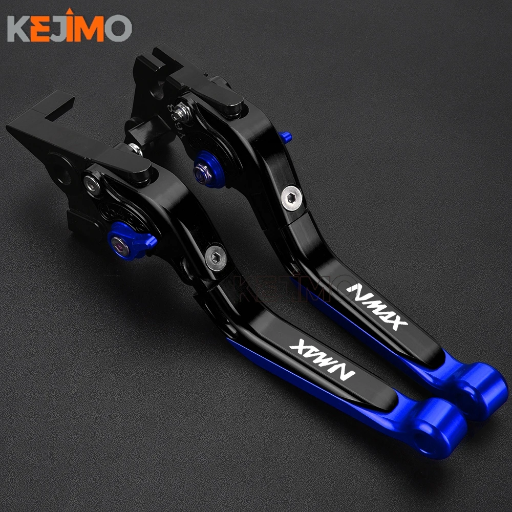 لياماها NMAX160/155/125 2015 2016 2017 2018 2019-2025 2024 2023 مخلب رافعة الفرامل رافعة مجموعة قابل للتعديل للطي مقبض العتلات