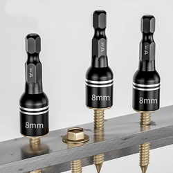 Hex Magnetic Socket Wrench Socket Electric Drill Tool Magnetic Nut Driver Set Auto Repair Tool Impact Extension & Socket Adapter