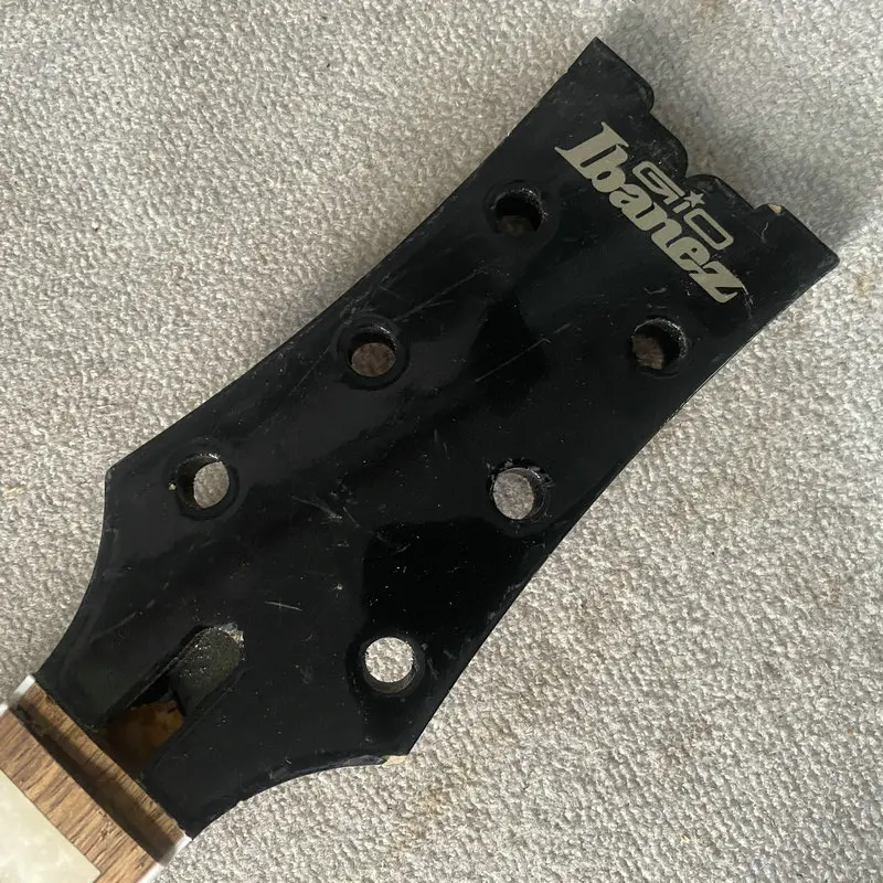 jN647 Origianl And Genuine Ibanez Machine Head L3+R3 6 Strings Electric Guitar Neck 22 Frets No Paints Unfinished DIY Parts