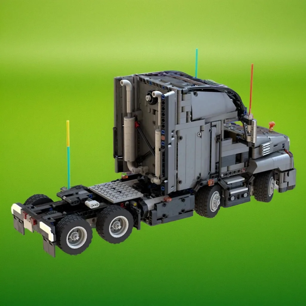 NEW 1664PCS MOC Technology Mod Frame Stage 2 Twin Steering Model DIY Creative Assembly Bricks Display Birthday Gift Collectible