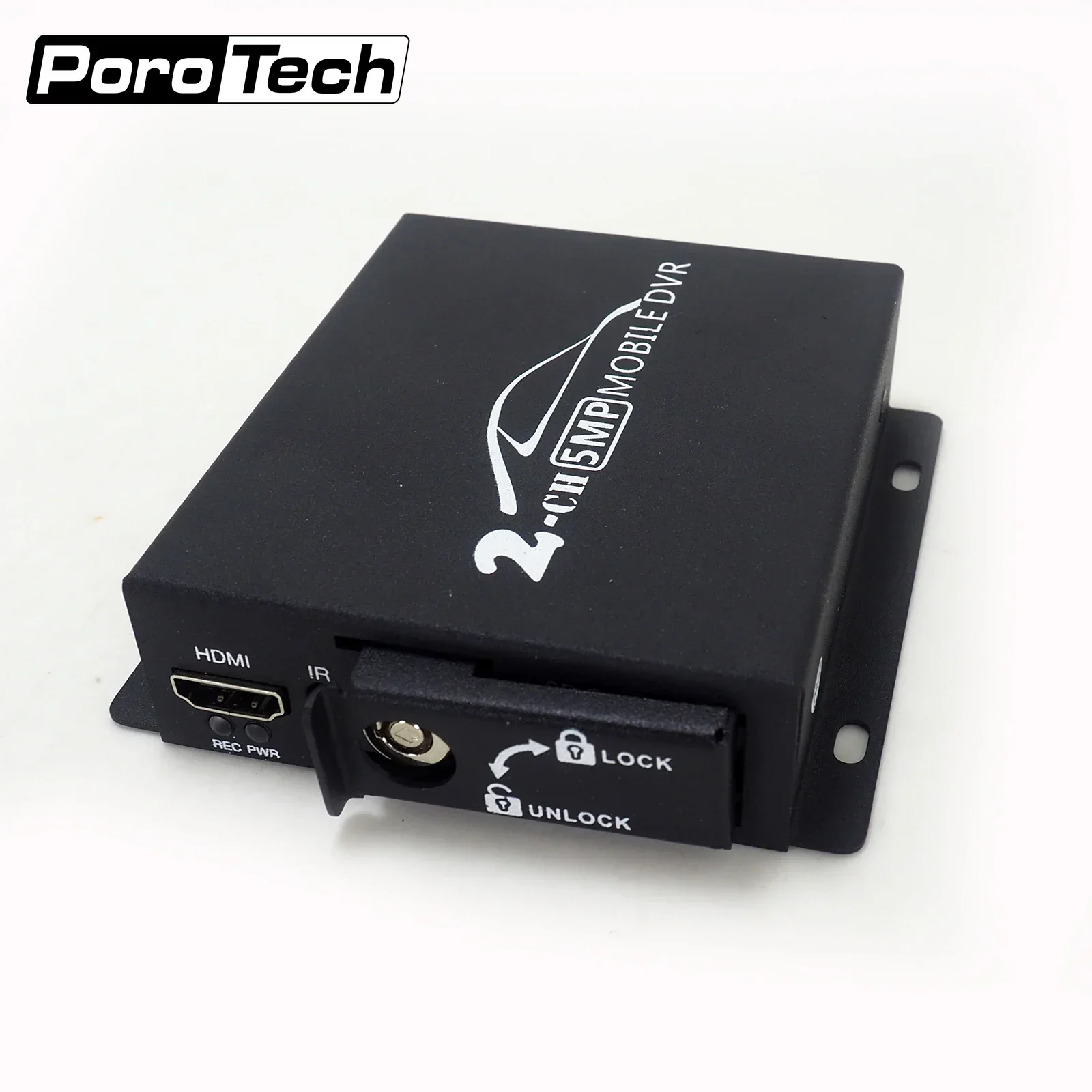 MINI dvr móvil en tiempo Real con control remoto, 2 canales, HD, 1080P, SD, compatible con 128GB/CVBS/AHD, TVI, 8.0MP