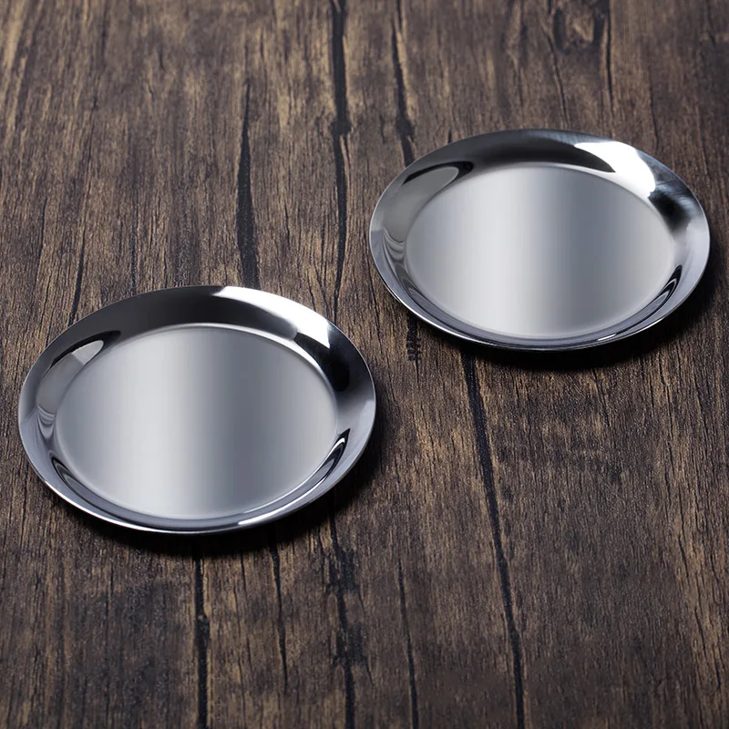 

18/10 stainless steel coaster, red wine bottle pad, desktop moisture-proof coaster with wine stopper