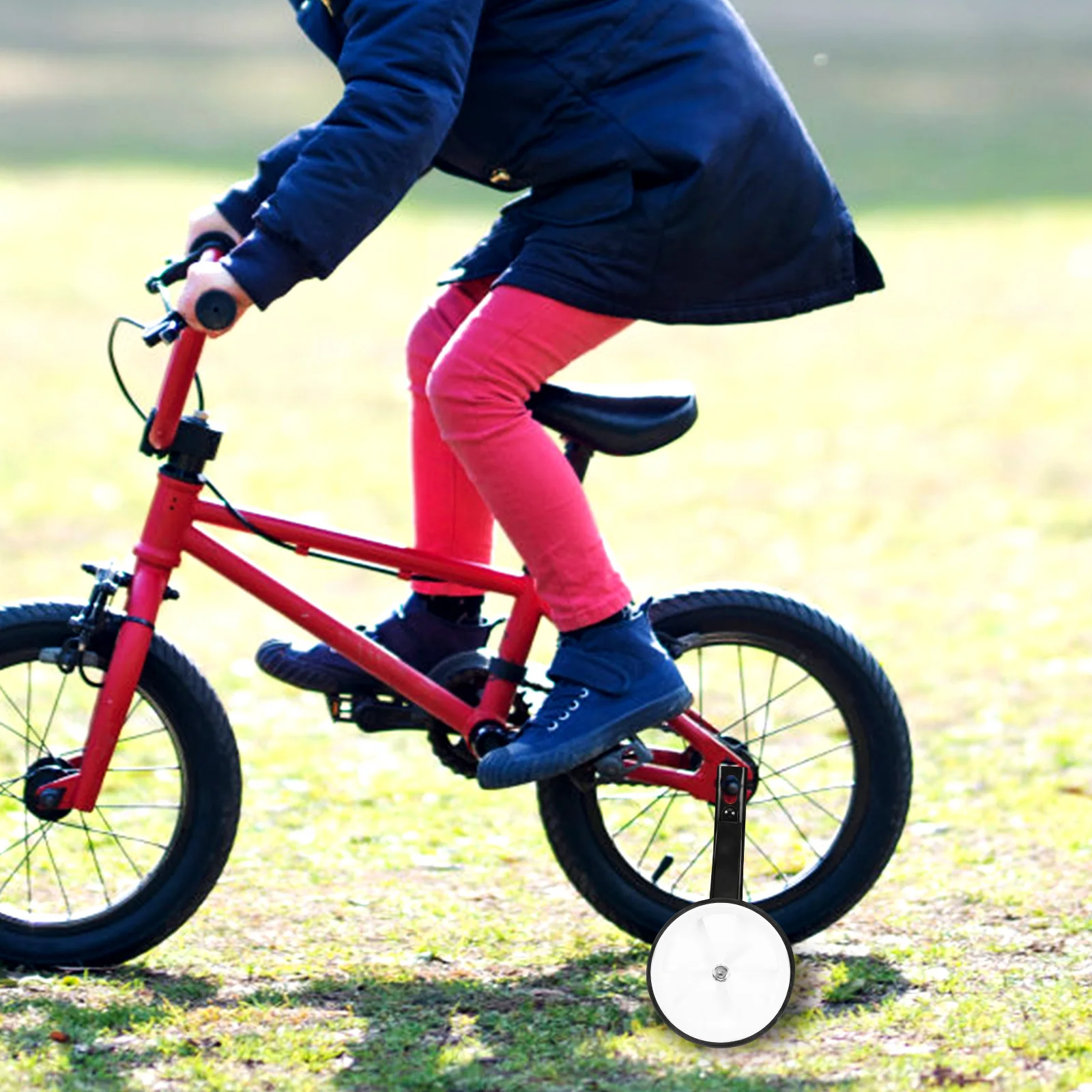 Bicycle Training Wheels Replaceable Kids Bike Stabiliser For Children Balance Bikes Wear-Resistant Auxiliary Wheels