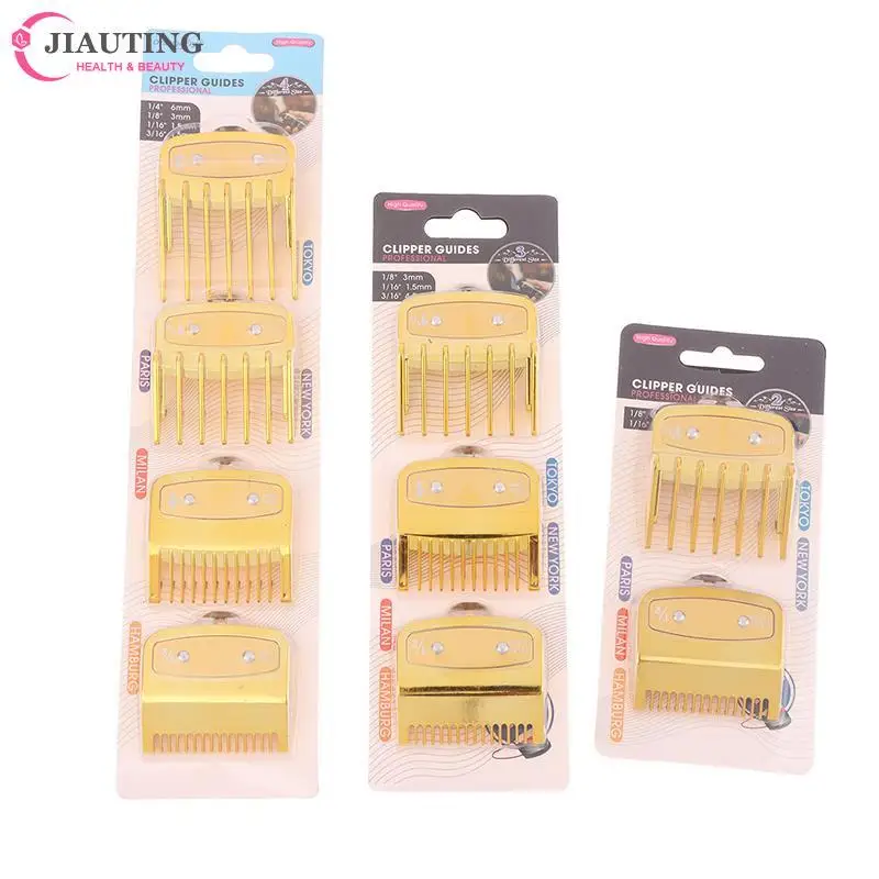 

2/3/4Pcs/set Limit comb Hair Clipper Guide Comb Cutting Limit Combs Standard Guards Attach Parts Electric Clippers Accessories