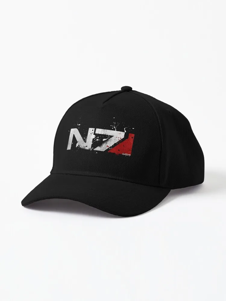 Mass Effect Distressed N7 Cap For Women Men Hip Hop Cap Street Baseball Hat