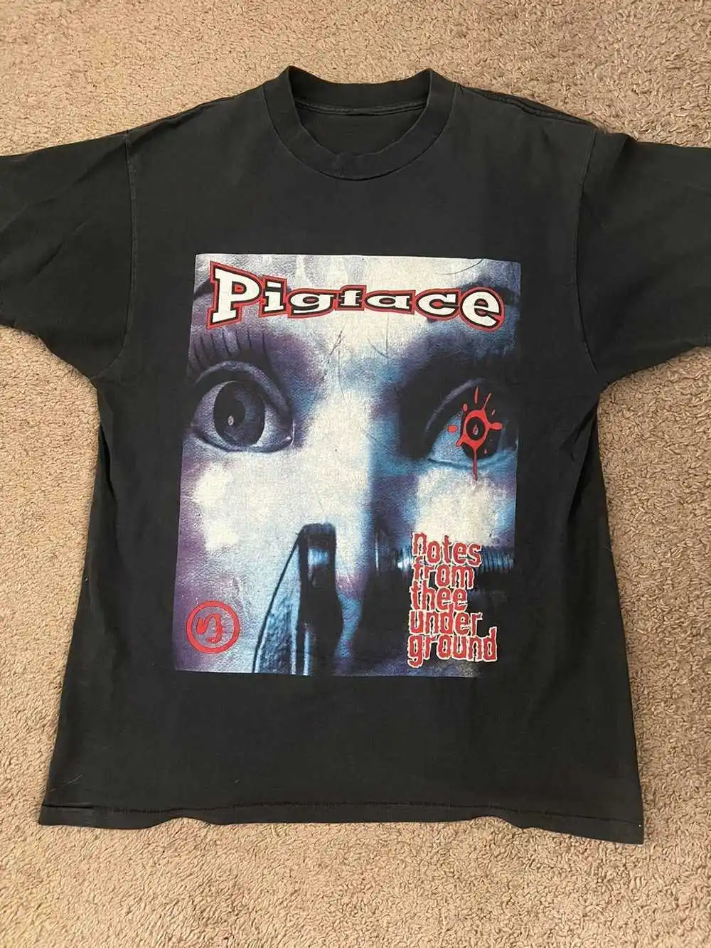 

New Rare Pigface Band Album Cotton Men All Size NLS5.02