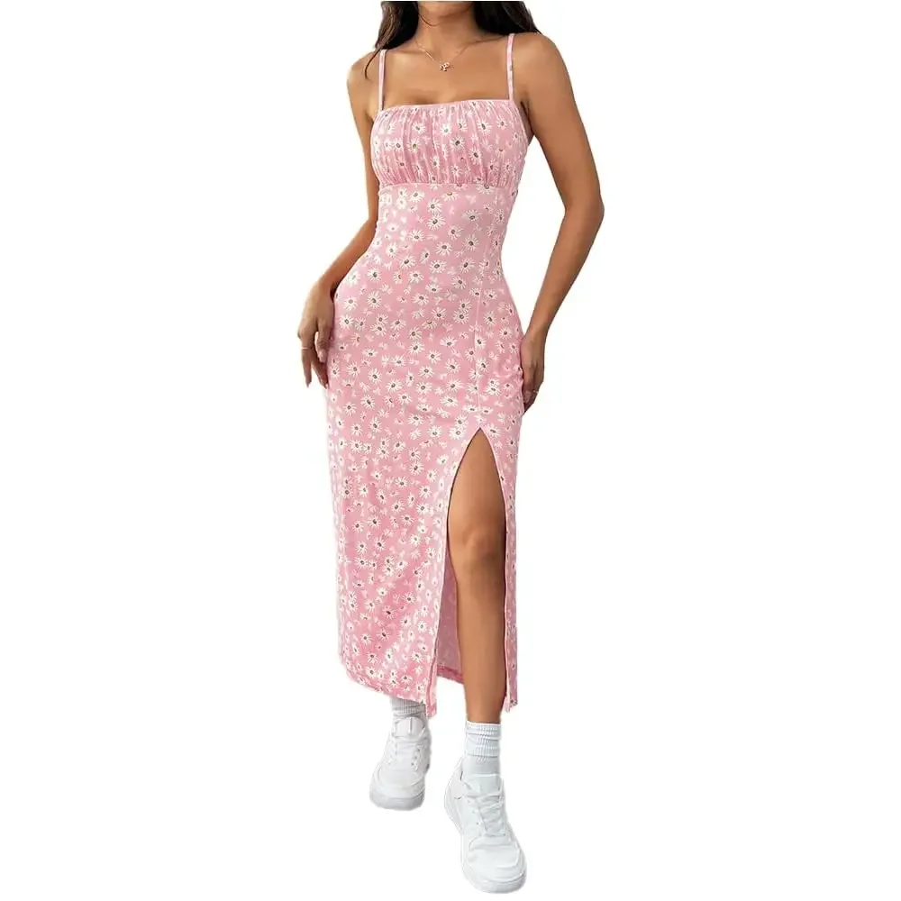 

Макси-платья для женщин: облегающие, с разрезом, без рукавов, с открытой спиной, на бретельках