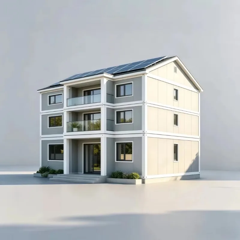 Modular Prefab Container House Portable Steel Container Home Fast Build Office Villa Cabin for Living Workspace Use