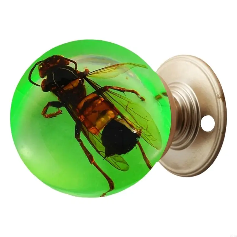  Premium Resins and Zincs Alloys Construction Crystal Sphere Door Handle Enhancing Elegant Interior Decoration Styles