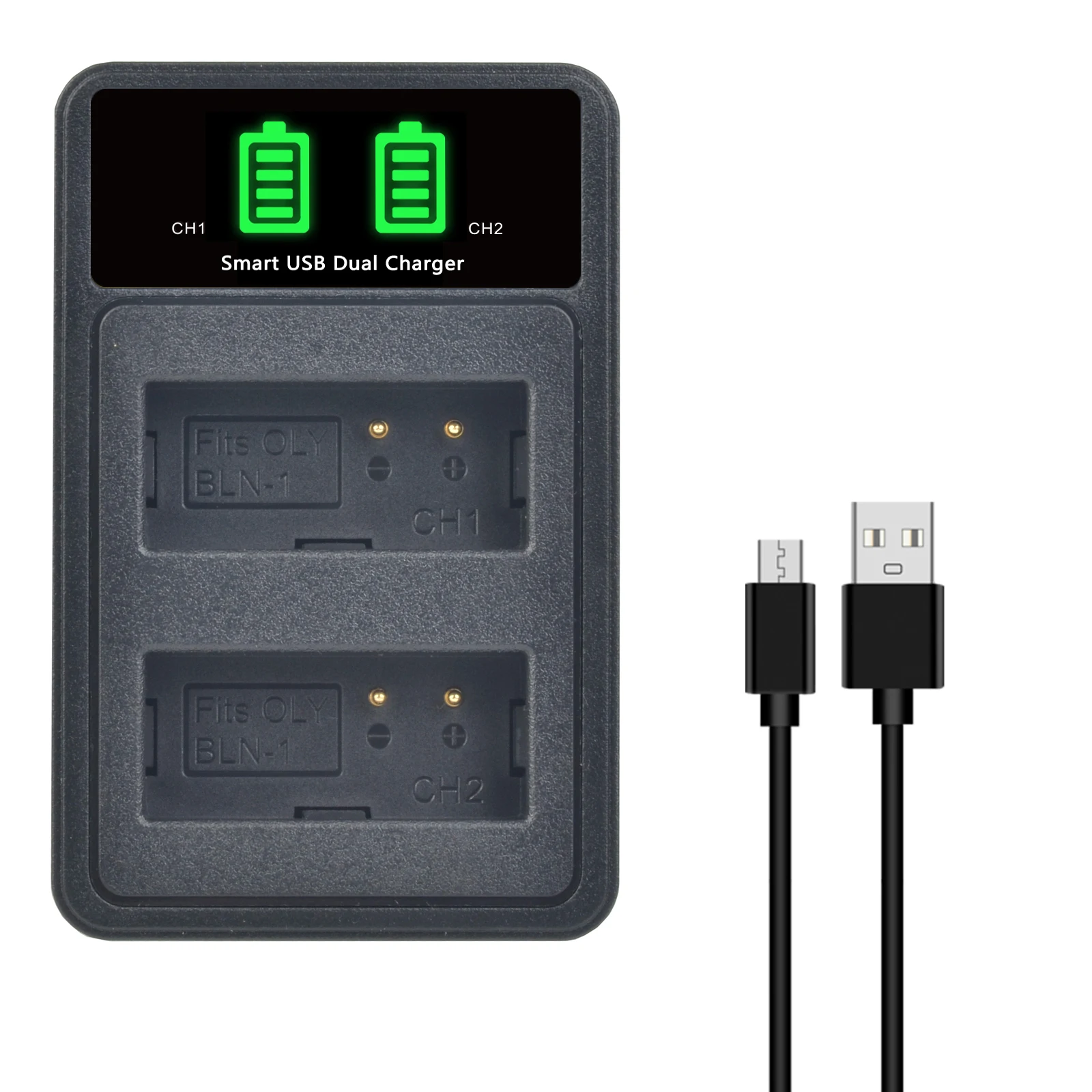 بطارية وشاحن يو إس بي مزدوج للأوليمبوس ، شحن من أجل أولمبوس ، من من من من من من شِحن من شِحن ، من من شِحن من شِين ، من شِحن من شِحن الأَوليمبوس ، من شَحن من شِك ، من شِين